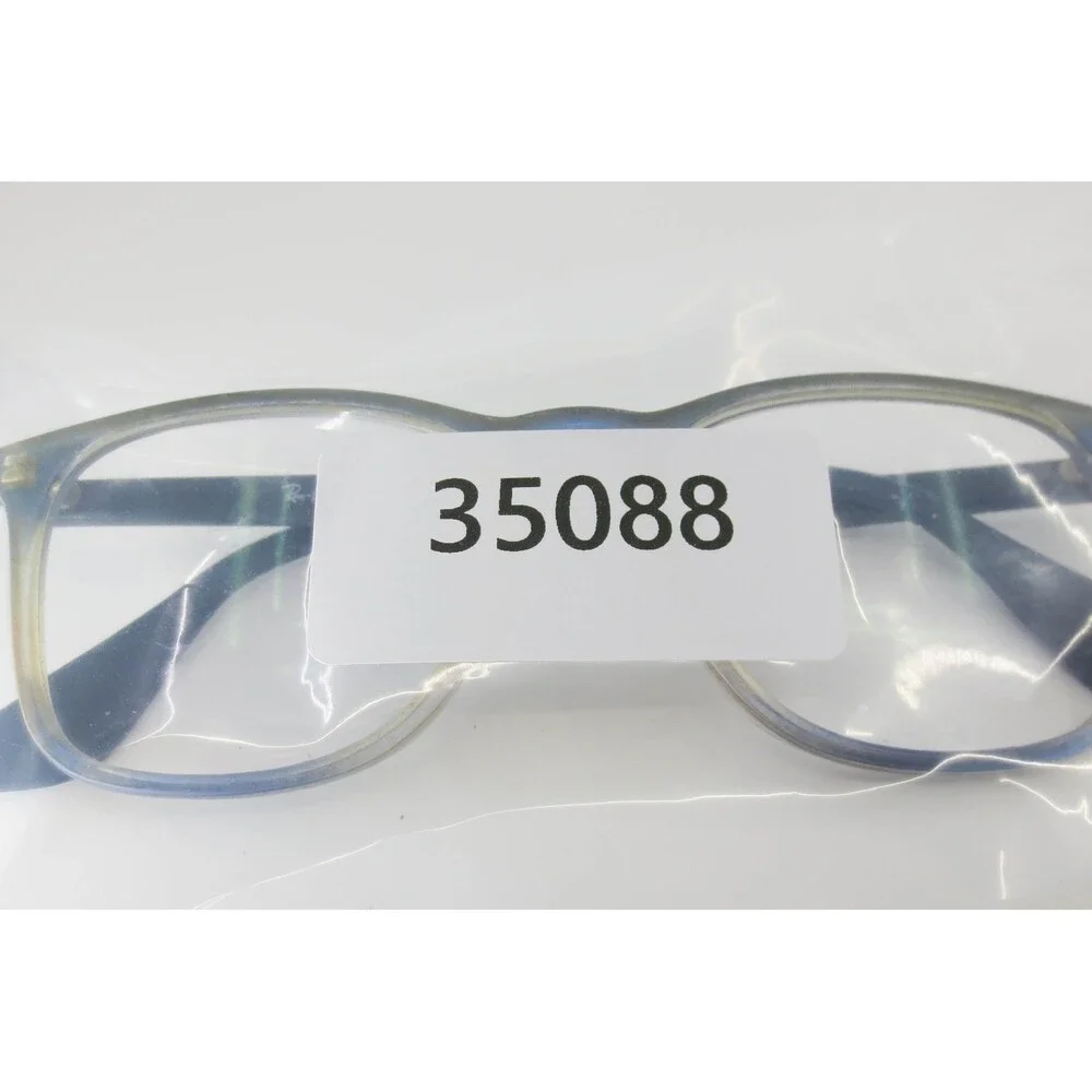 Ray-Ban RB 7074 5601 Square Eyeglasses Blue Yellow Gradient 50-18-145 Eyewear